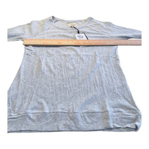 Chaser Long Sleeve Grey Tee Shirt Size Medium - Picture 5 of 9